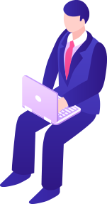 Person using PACS software on laptop